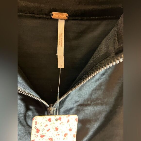 Free People Black A-Line Mini Skirt Night Out - Picture 4 of 6